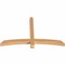 Ekena Millwork Bellingham Timber Gable Bracket, Western Red Cedar, 60"W x 38"H x 3 1/2"D x 3 1/2"F, 15/12 Pitch GBW060X38X0404BEL00SWR - alternate 2